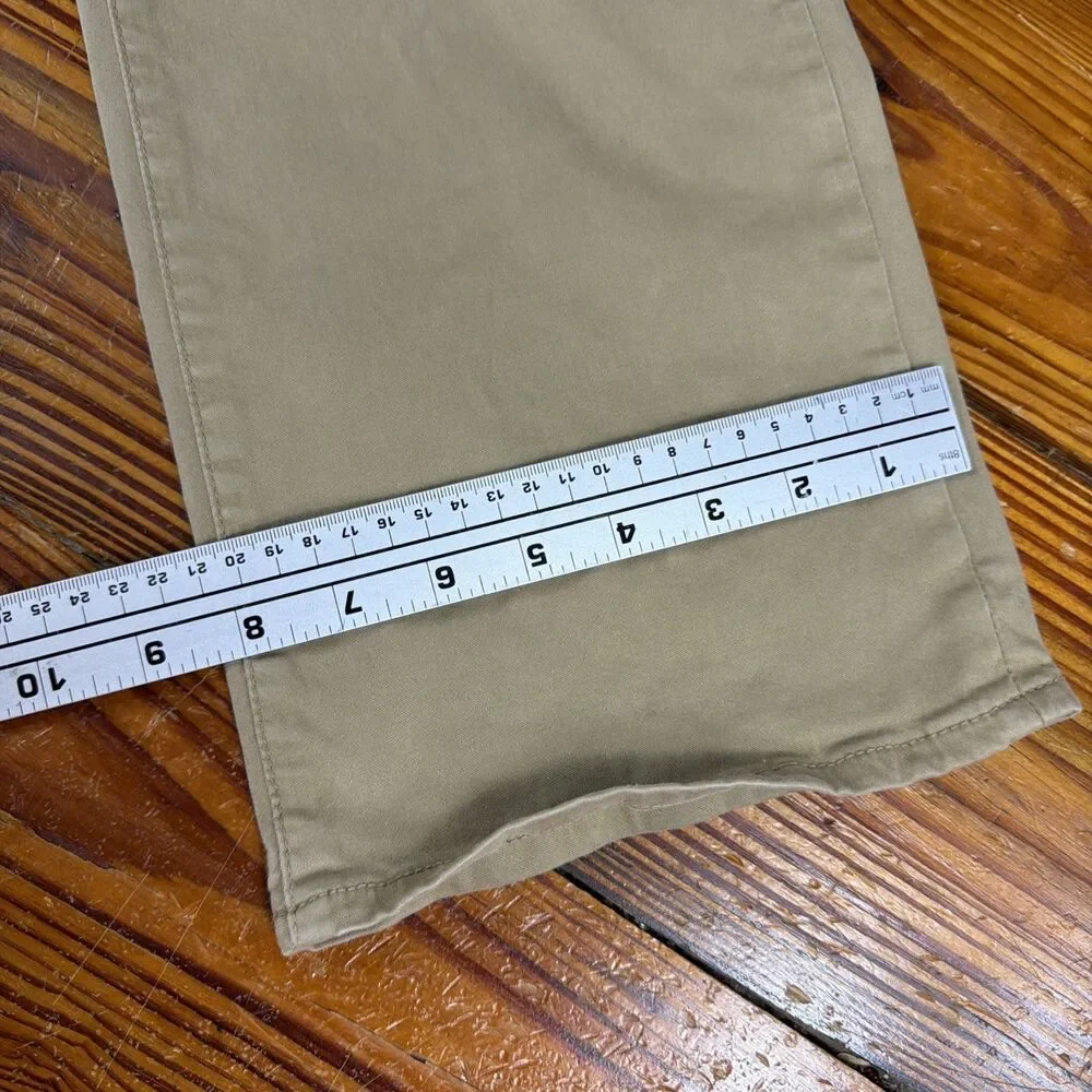 34 Heritage Pants Mens 35x34 Tan Charisma Comfort Rise Twill Super Stretch